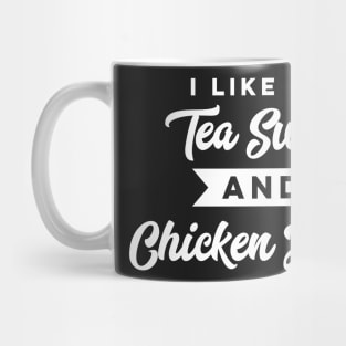 I Like My Tea Sweet and Chicken Fried Funny Southern BBQ Party Mug